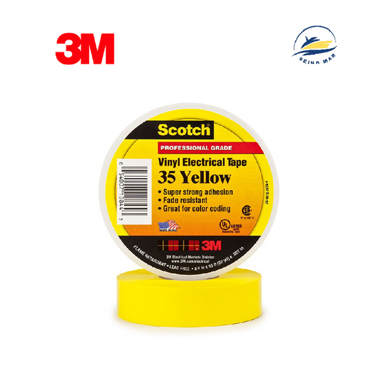 CINTA AISLANTE SCOTCH 35 VINILO 3/4"X 20MTS
