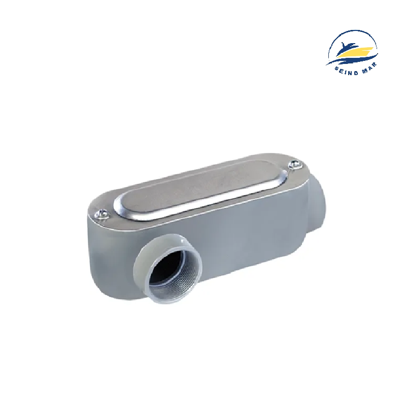 CAJA CONDULET OVALADA TIPO LR CON TAPA Y EMPAQUETADURA