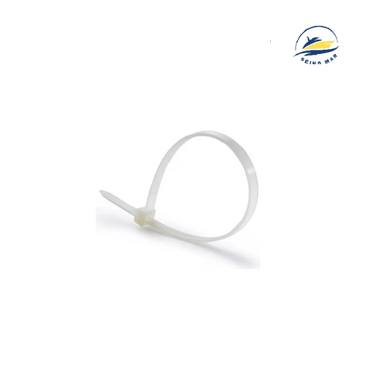 ATADOR PARA CABLE 3.5X200MM COLOR NATURAL (PAQUETE X 100 UND)