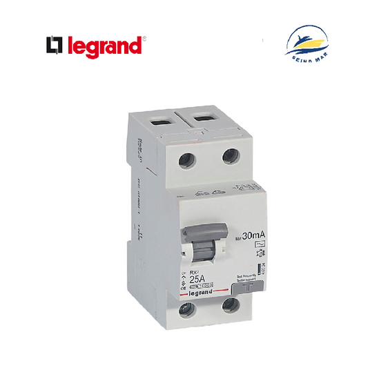 INTERRUPTOR DIFERENCIAL 2P 25A 230VAC 30MA TIPO AC DIN RX3
