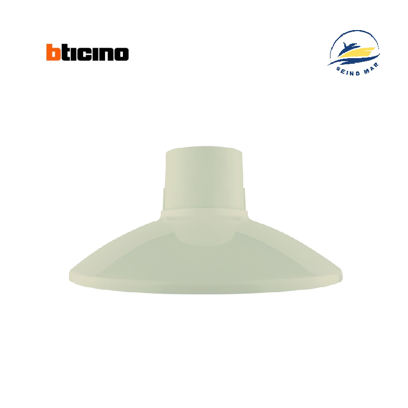 WALL SOCKET PLANO ROSCA E-27 BLANCO